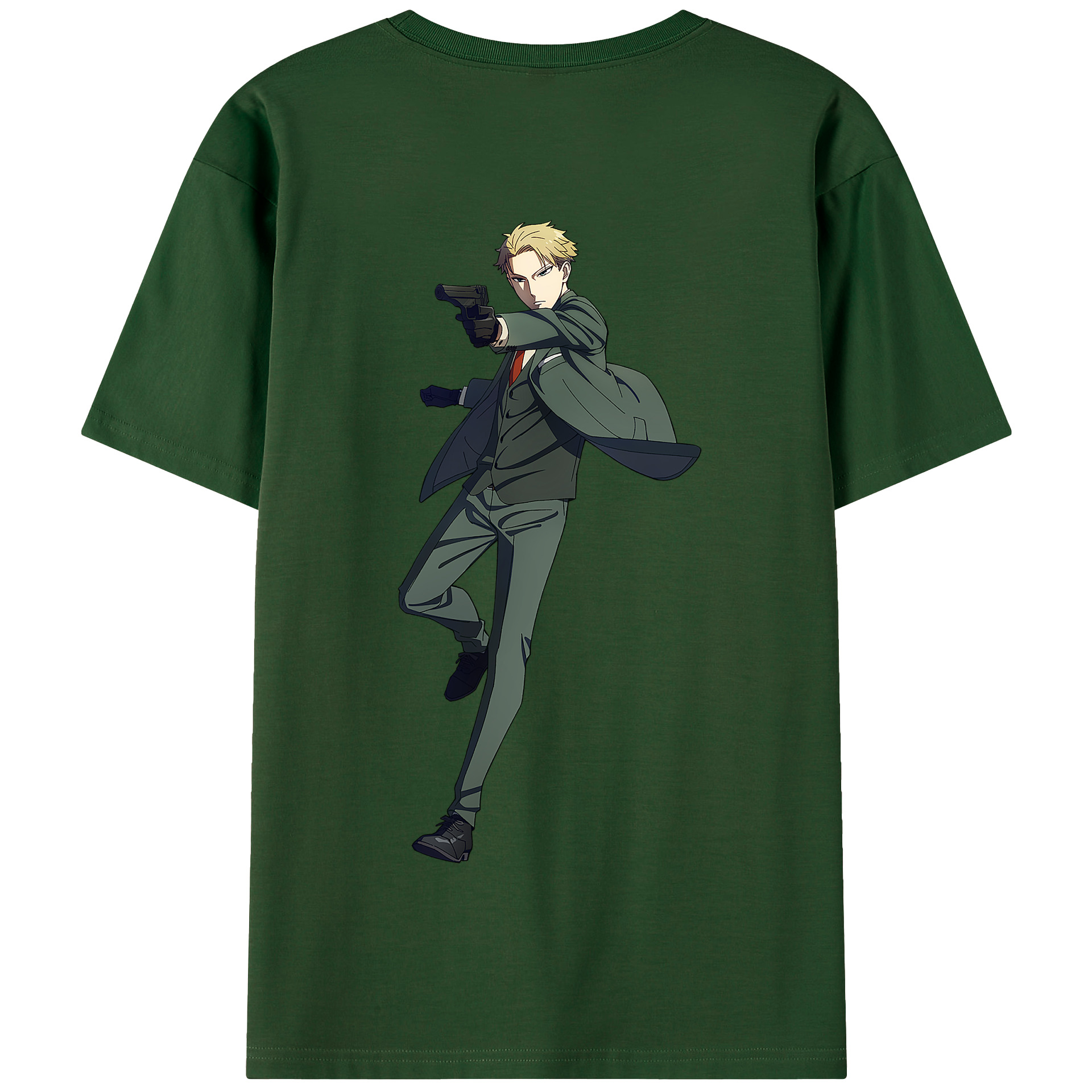 （画像用） SPY×FAMILY间谍家家酒 綿100％半袖Tシャツ（背面プリント）